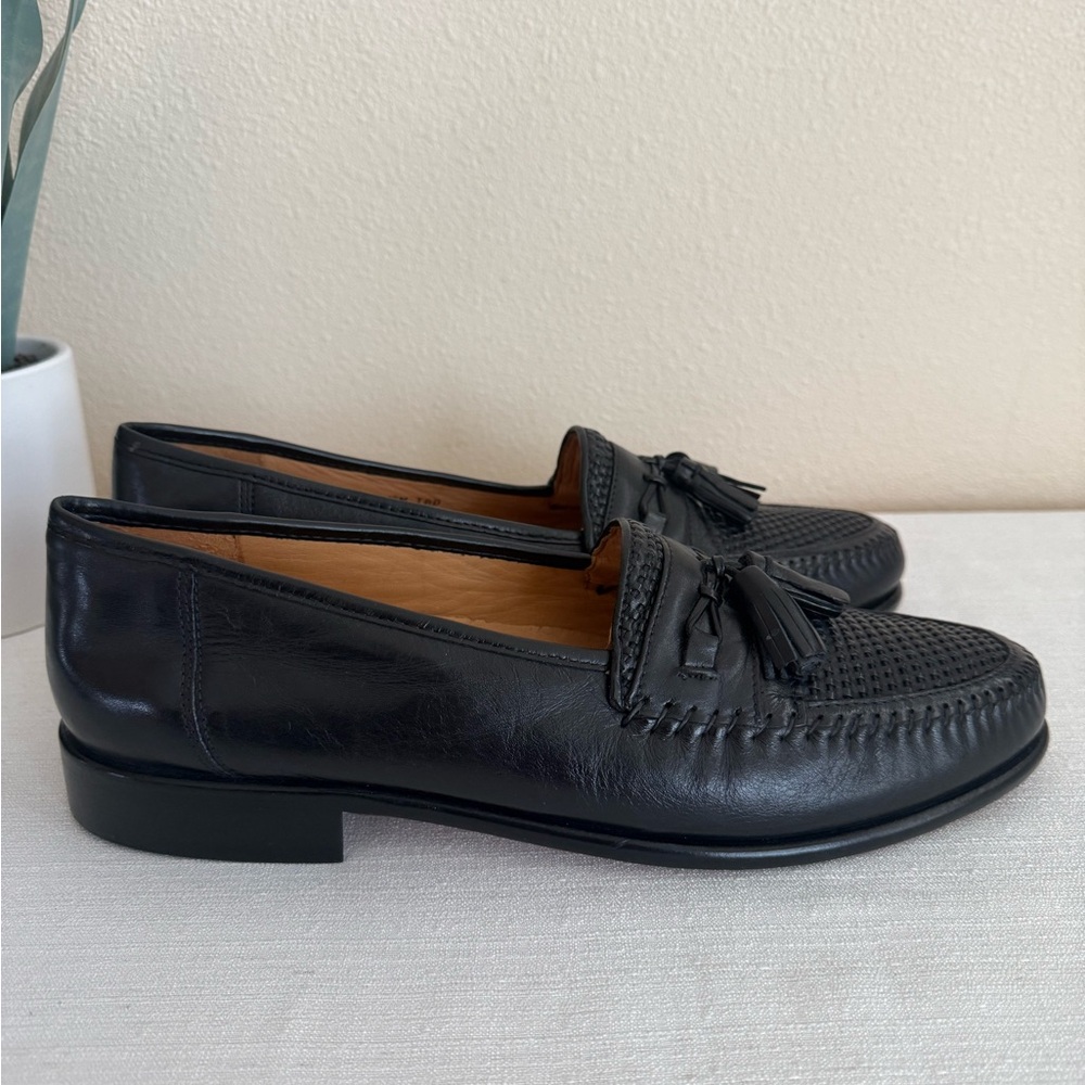 SANDRO Comfort Dress Delta Classic Black Leather Dressy Loafers - Picture 4 of 15